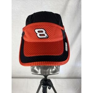 Dale Earnhardt Jr. #8 Sun Visor Hat NASCAR Chase Authentics One Size Red Cap Vtg